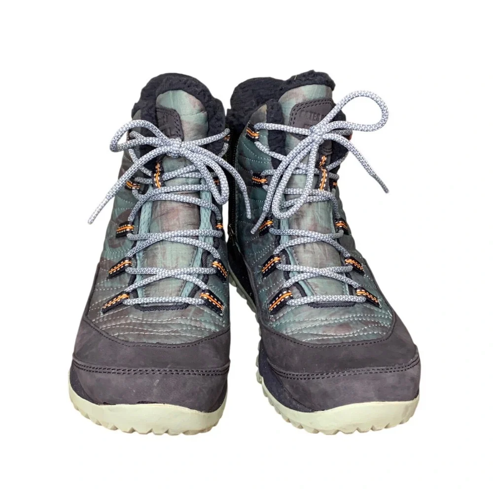 Merrell Womens Antora Winter Snow Boots‎ in Arctic Cobalt Waterproof Size 7.5